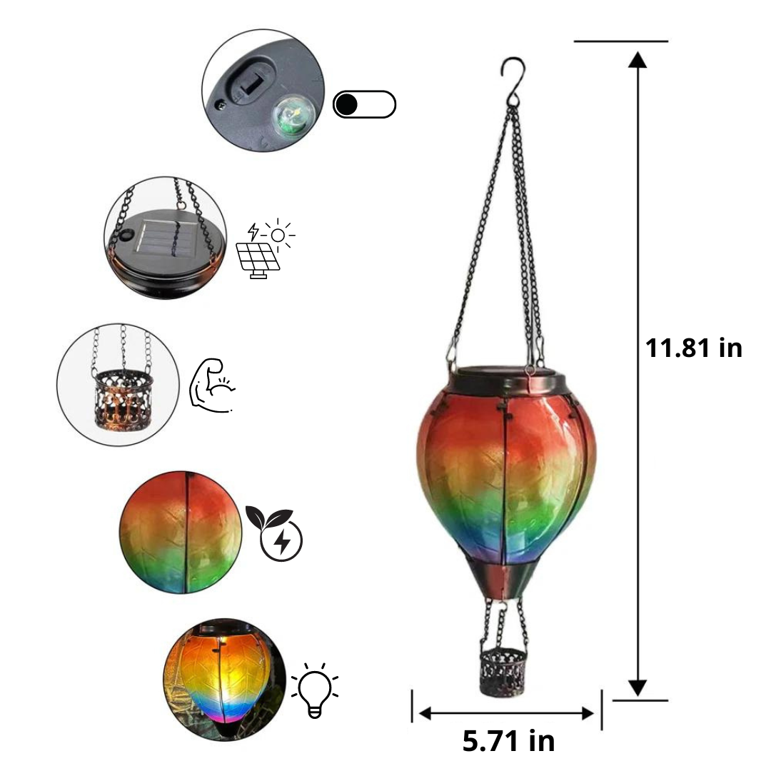 Sky Lantern | Solar Powered Balloon with Simulated Flame Effect