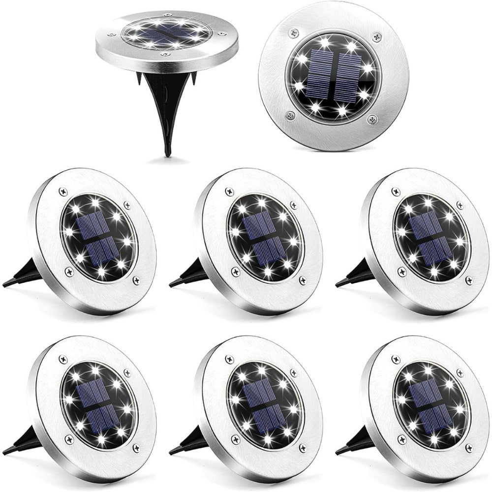 Light pucks | Solar-powered garden lighting