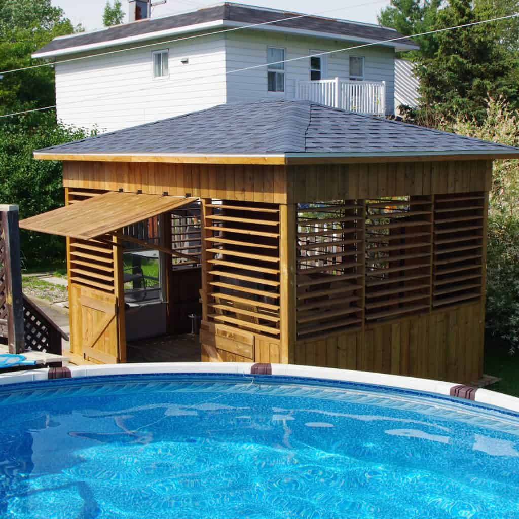 Privacy Louver System