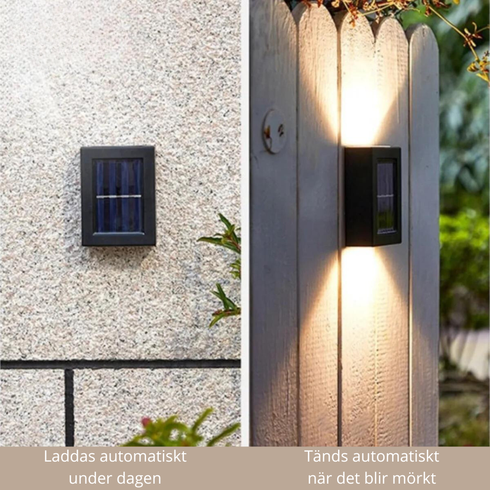 Hourglass | Solar-powered Wall Lamp